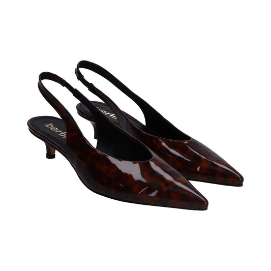 Zapatilla Dama Berlin Multicolor Destalonada Tacón Kitten